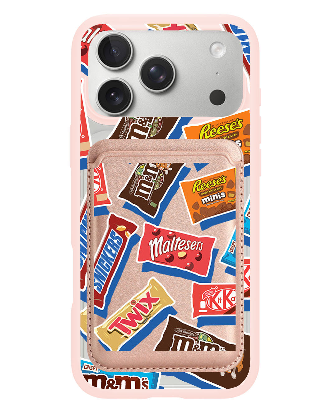 iPhone Magnetic Wallet Case - Choco Sweet