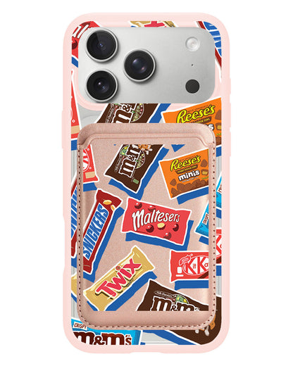 iPhone Magnetic Wallet Case - Choco Sweet