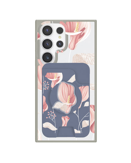 Android Magpop Wallet - Easter Lily