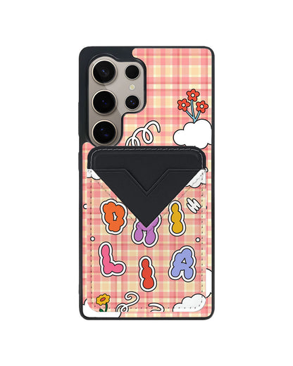 Android Avant Wallet Case - Adorable Monogram 6.0