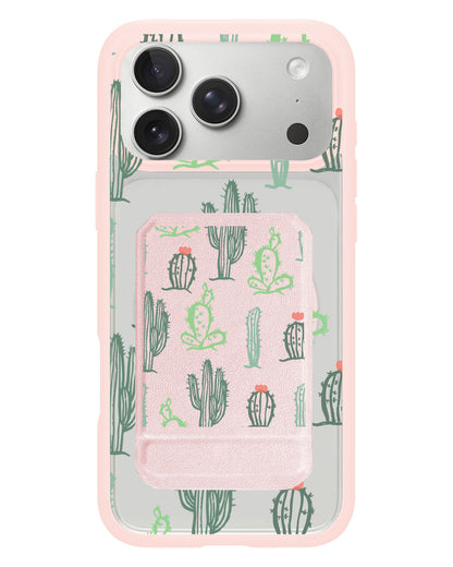 iPhone Magnetic Multifold Wallet - Cactus 1.0