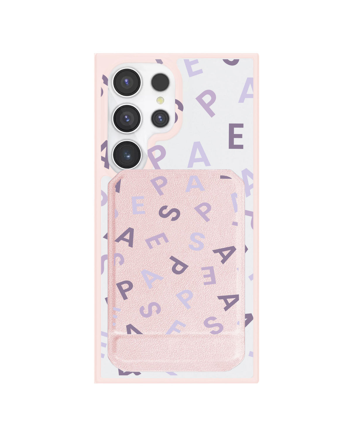 Android Magnetic Multifold Wallet - Aespa Monogram
