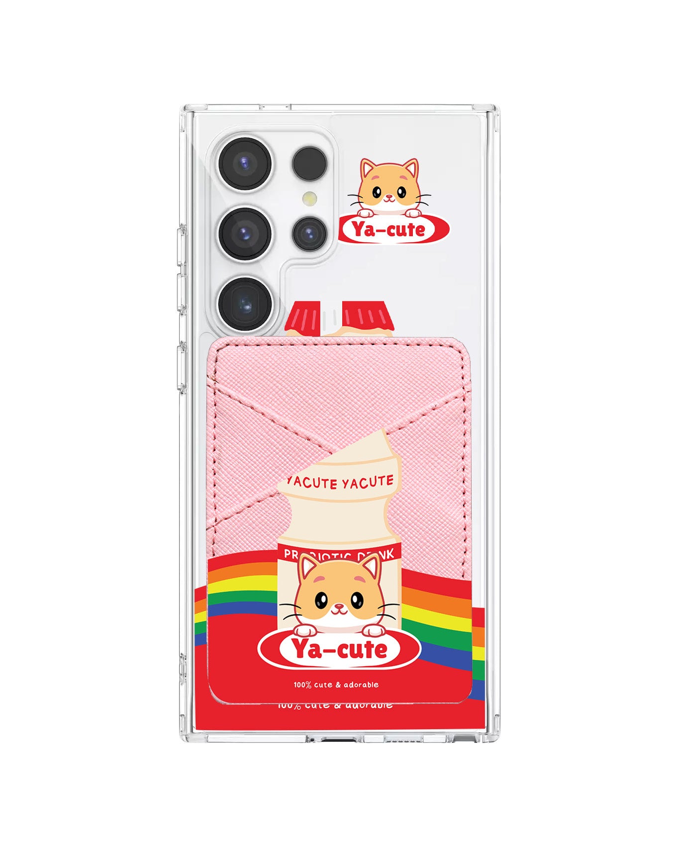 Android Phone Wallet Case - Yacute Cat