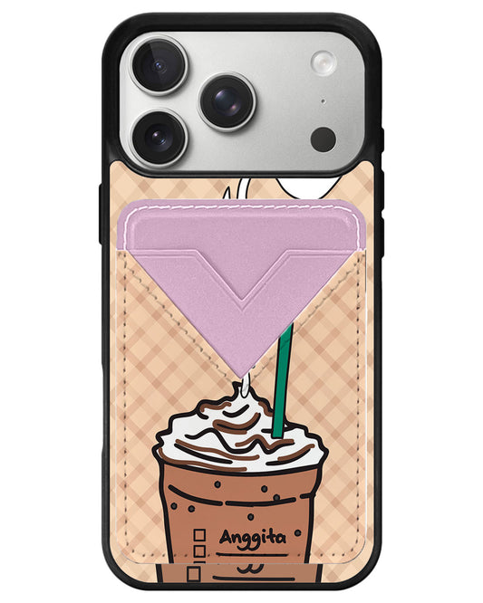 iPhone Avant Wallet Case - Frappe Coffeee