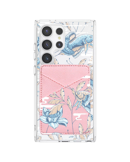 Android Phone Wallet Case - Fish & Floral 4.0