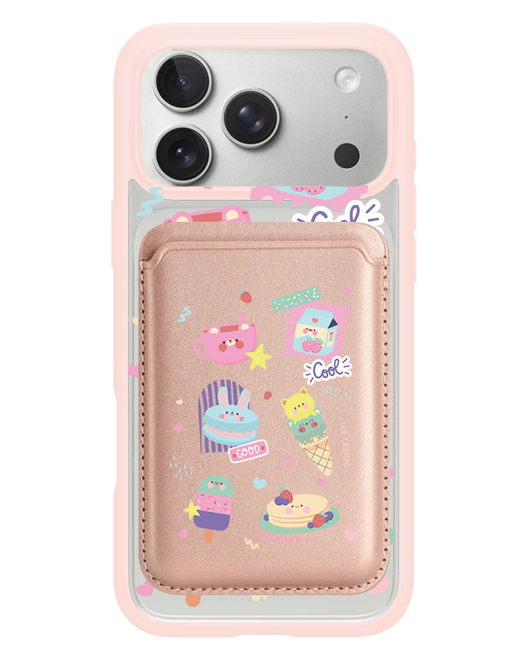 iPhone Magnetic Wallet Case - Sweet Cafe