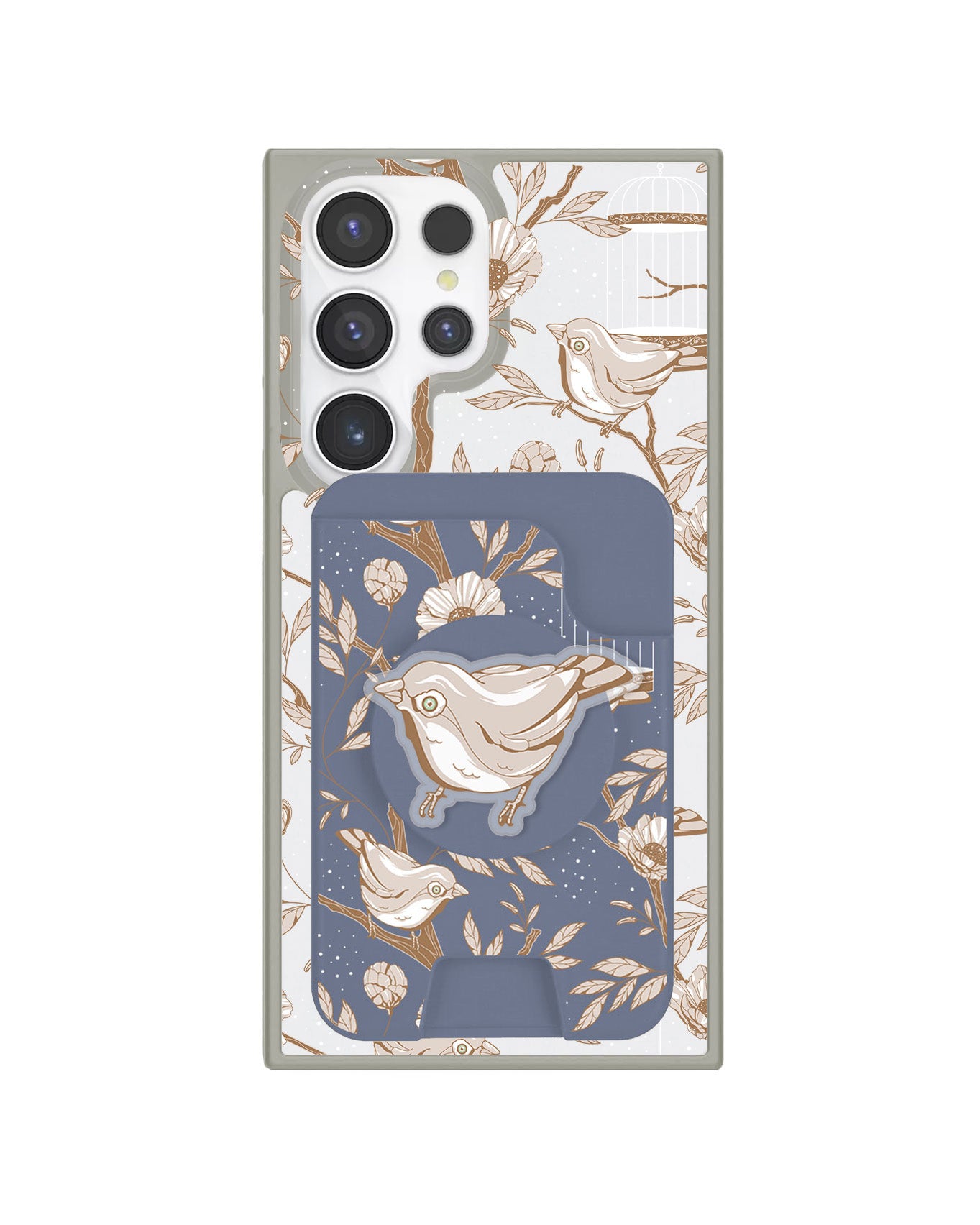 Android Magpop Wallet - Lovebird Monochrome 3.0