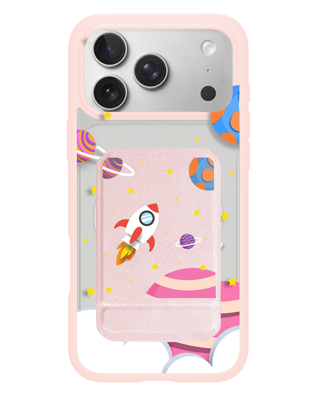 iPhone Magnetic Multifold Wallet - Neverland