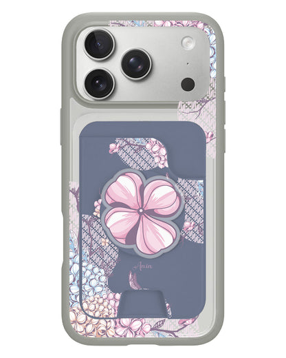 iPhone Magpop Wallet - Batik Floral