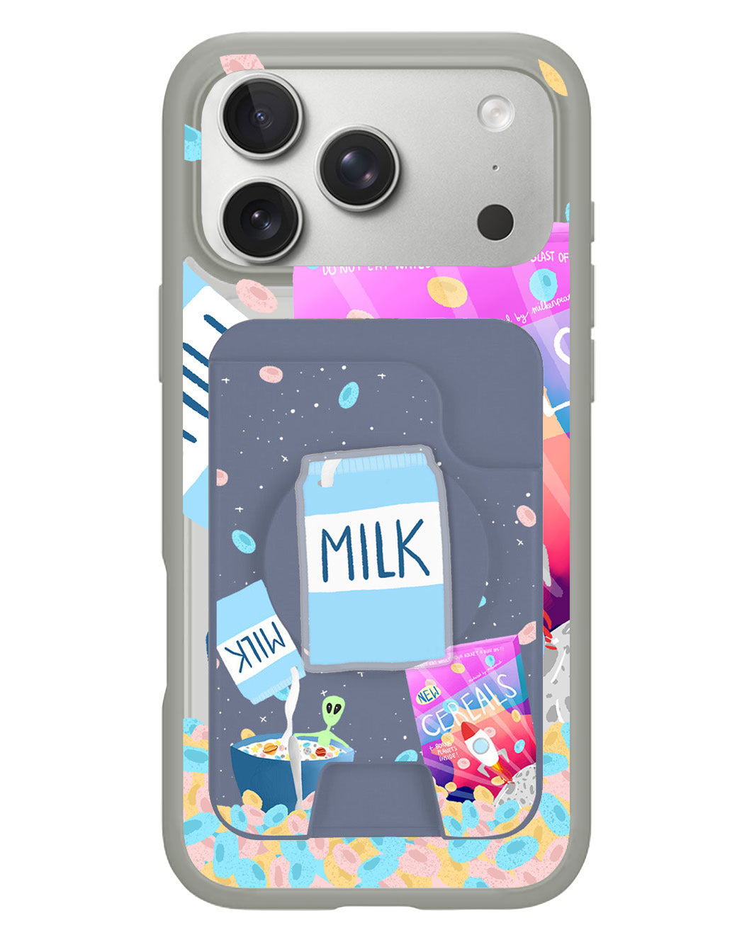 iPhone Magpop Wallet - Cerealiens