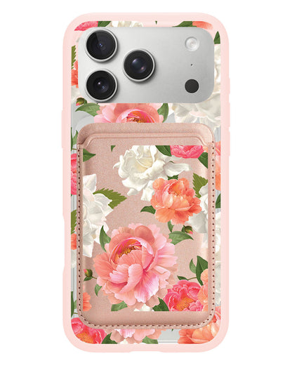 iPhone Magnetic Wallet Case - August Peonny