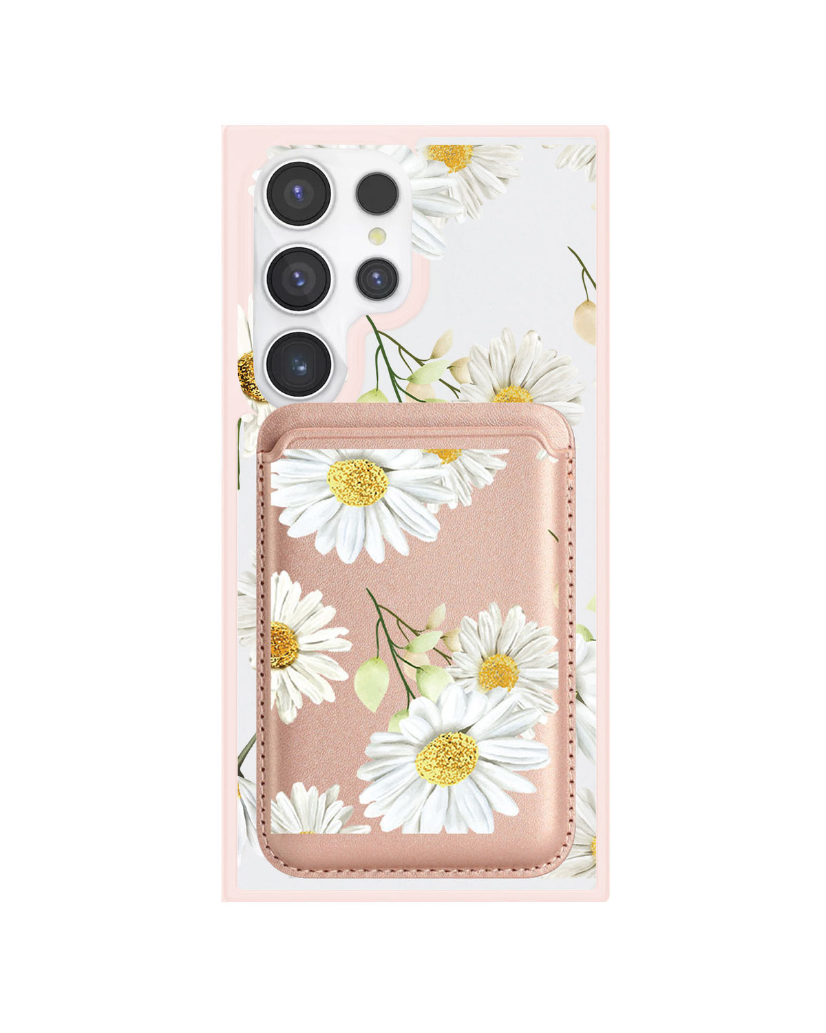 Android Magnetic Wallet Case - October Chrysanthemum