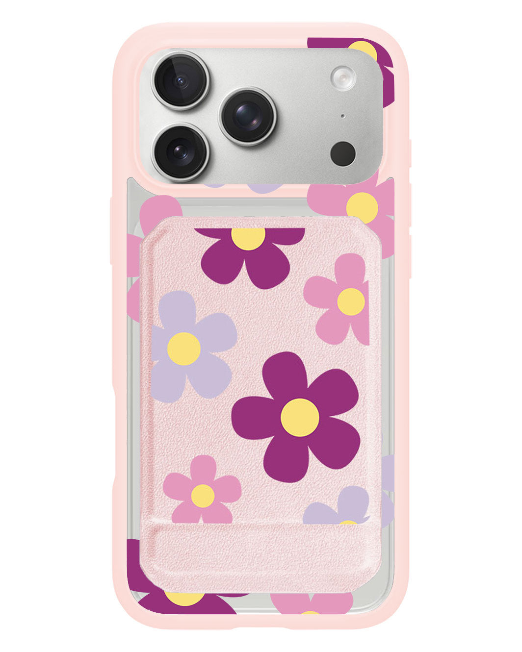 iPhone Magnetic Multifold Wallet - Daisy Paradise