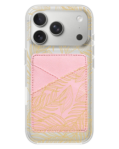 iPhone Phone Wallet Case - Sketchy Tropical 1.0