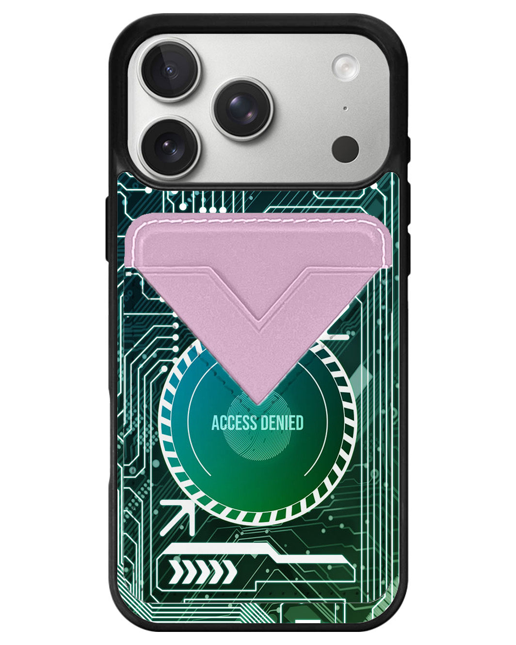 iPhone Avant Wallet Case - Circuit 2.0 Green