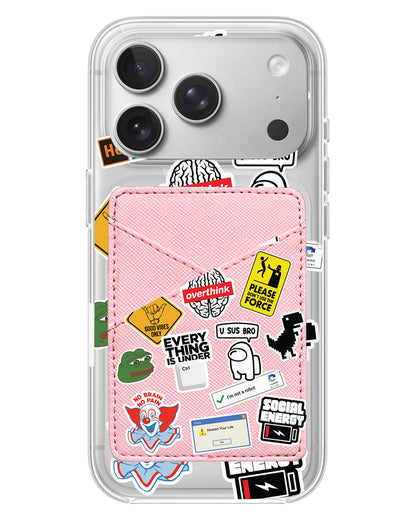 iPhone Phone Wallet Case - Brand Parody 2.0