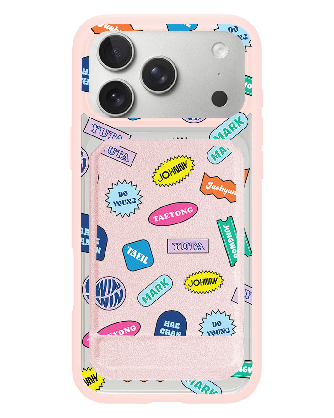 iPhone Magnetic Multifold Wallet - NCT127 Squad