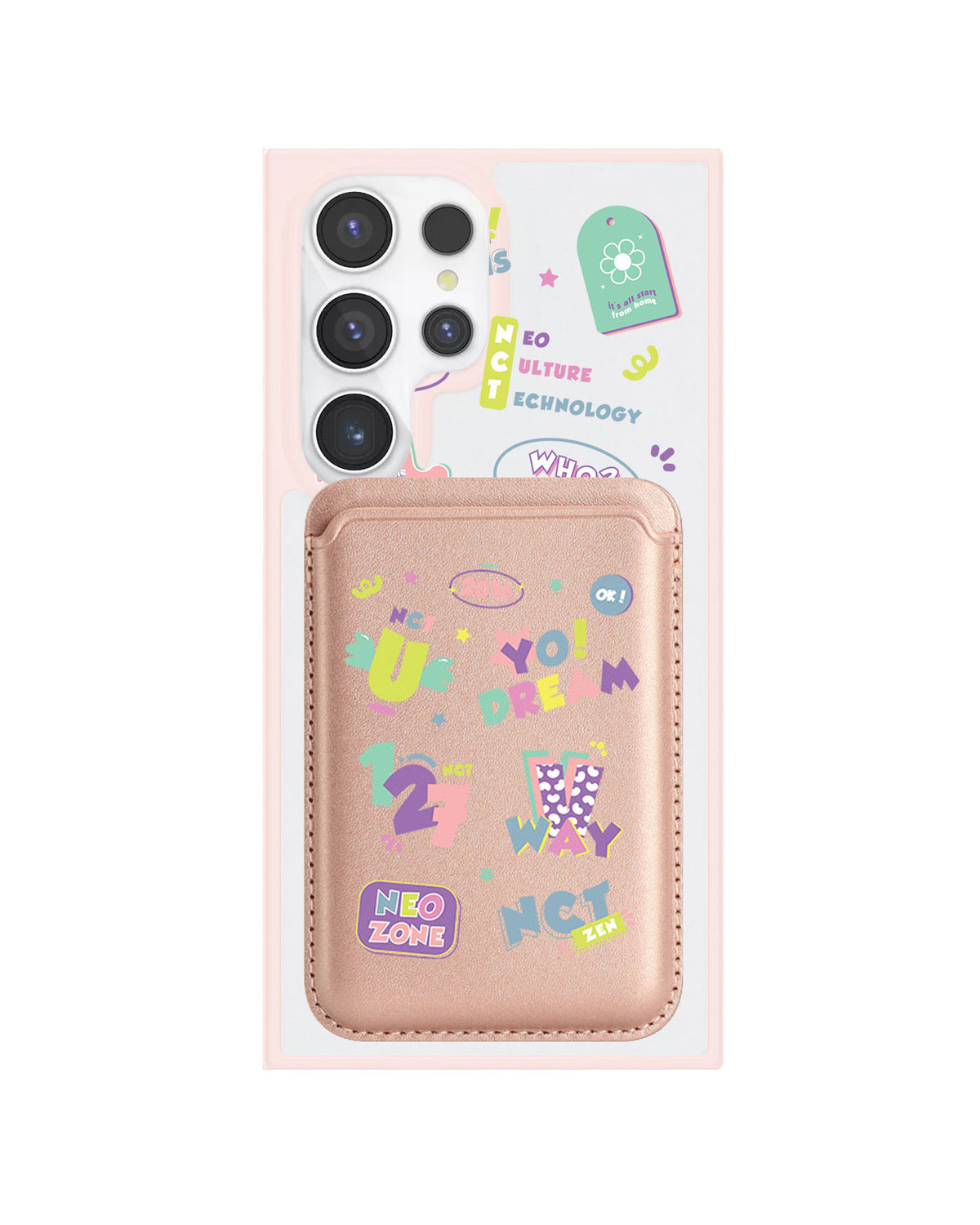 Android Magnetic Wallet Case - NCT Sticker Pack
