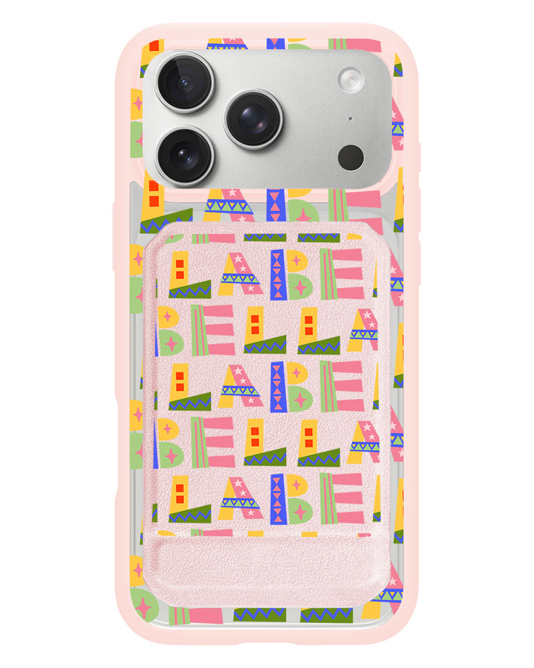 iPhone Magnetic Multifold Wallet - Playful Monogram 5.0