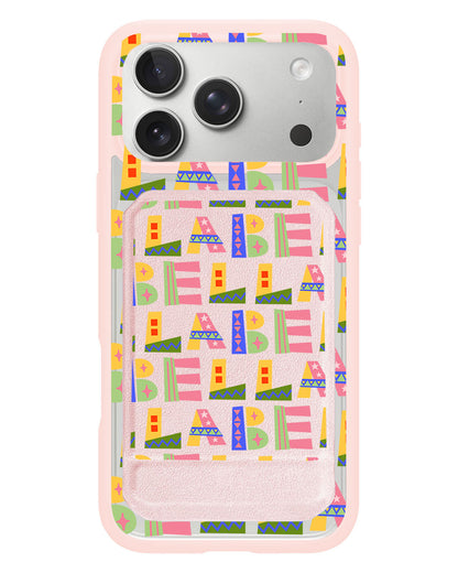 iPhone Magnetic Multifold Wallet - Playful Monogram 5.0