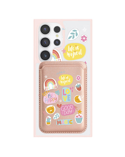 Android Magnetic Wallet Case - Good Day 1.0