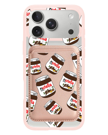 iPhone Magnetic Wallet Case - Nutella