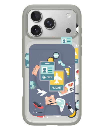 iPhone Magpop Wallet - Stewardess