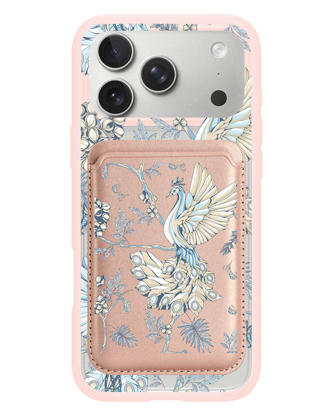 iPhone Magnetic Wallet Case - Peacock 5.0