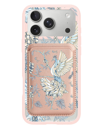 iPhone Magnetic Wallet Case - Peacock 5.0
