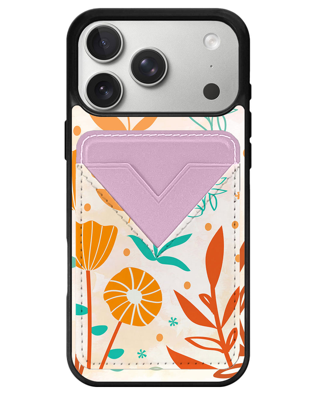 iPhone Avant Wallet Case - Autumn Botanical
