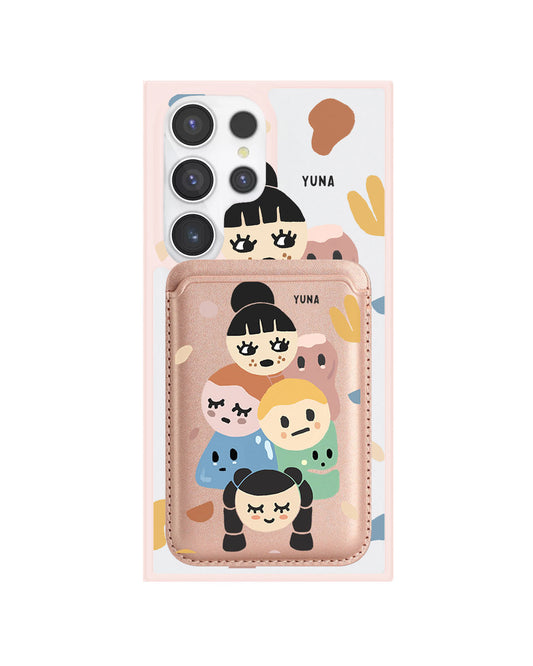 Android Magnetic Wallet Case - Doodle 1