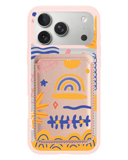 iPhone Magnetic Wallet Case - Spring Has Come
