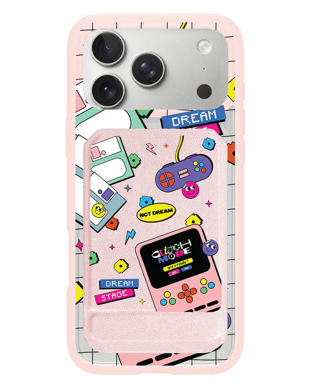 iPhone Magnetic Multifold Wallet - NCT Glitch Mode