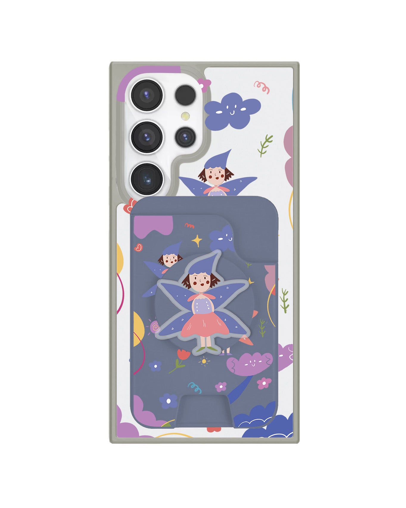 Android Magpop Wallet - Fairy Pattern