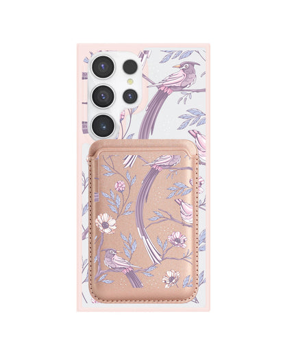 Android Magnetic Wallet Case - Lovebird 4.0