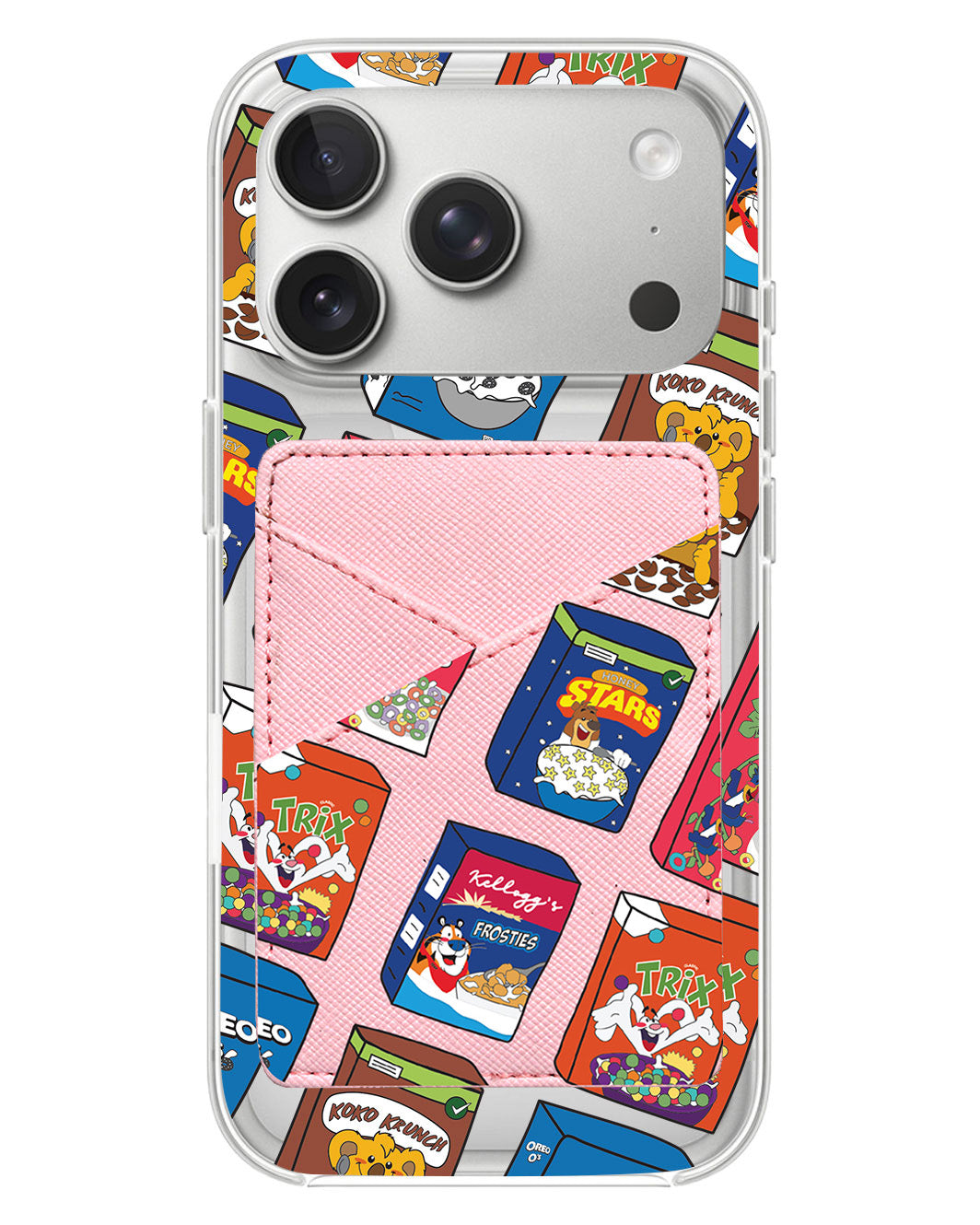 iPhone Phone Wallet Case - Cereal Boxes 2.0