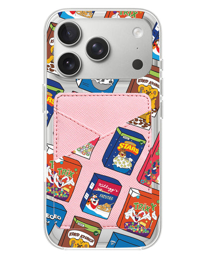 iPhone Phone Wallet Case - Cereal Boxes 2.0