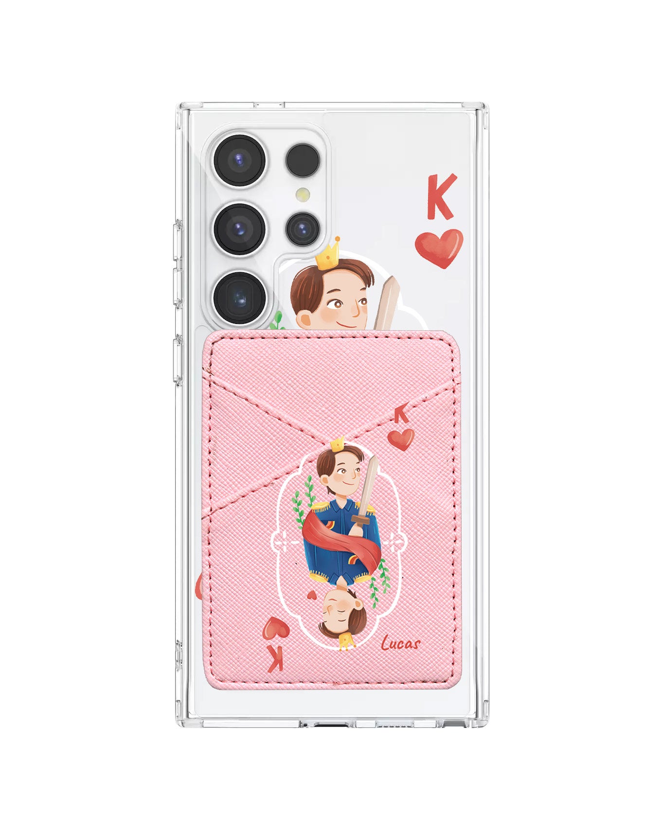 Android Phone Wallet Case - King