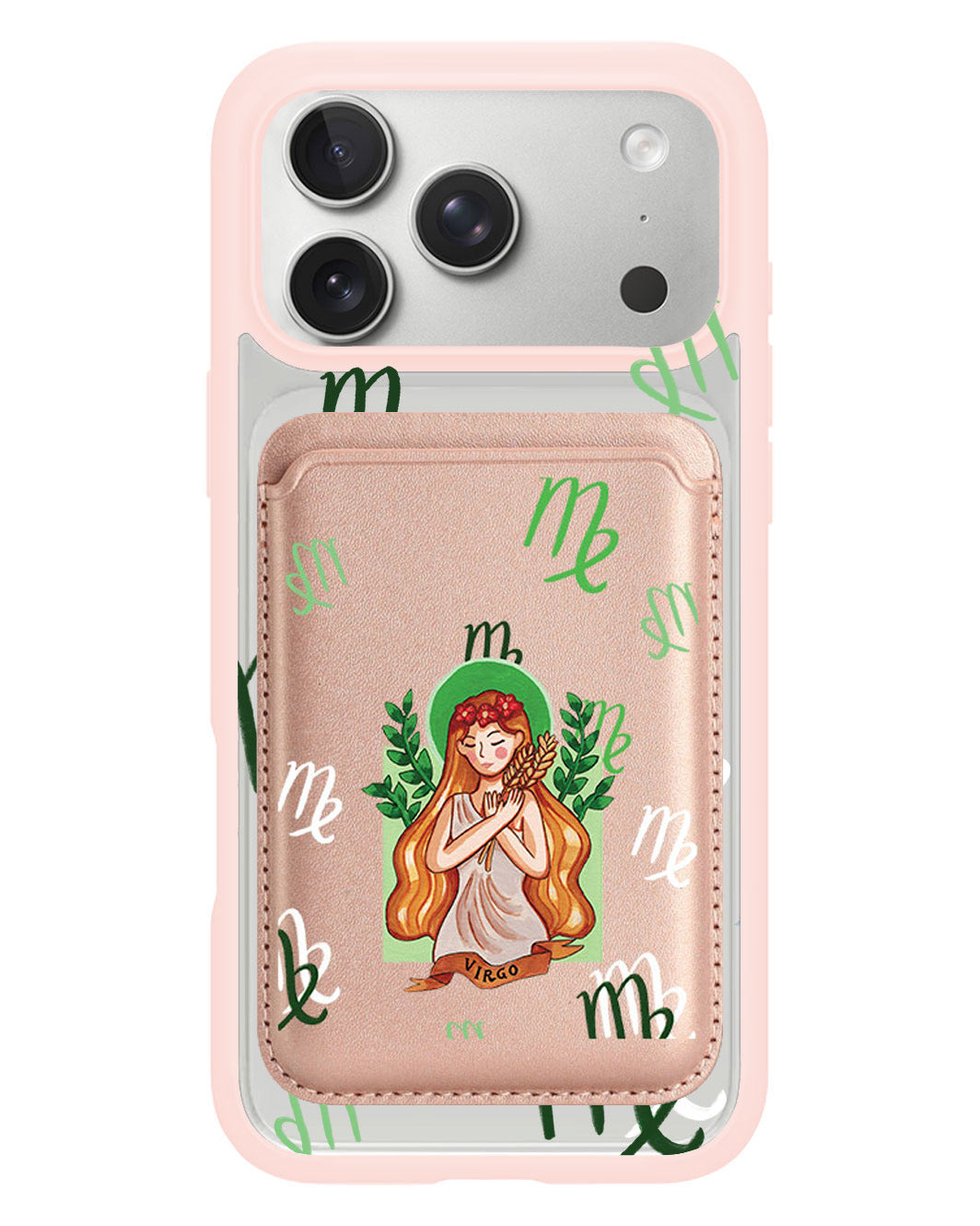 iPhone Magnetic Wallet Case - Virgo