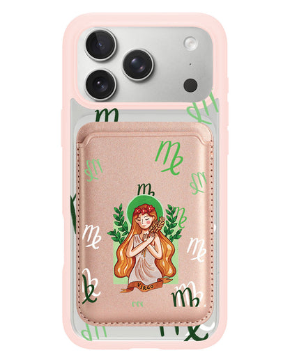 iPhone Magnetic Wallet Case - Virgo