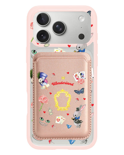iPhone Magnetic Wallet Case - Wonderland