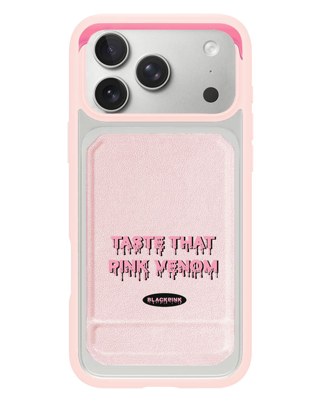 iPhone Magnetic Multifold Wallet - Blackpink Pink Venom