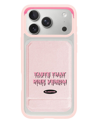 iPhone Magnetic Multifold Wallet - Blackpink Pink Venom