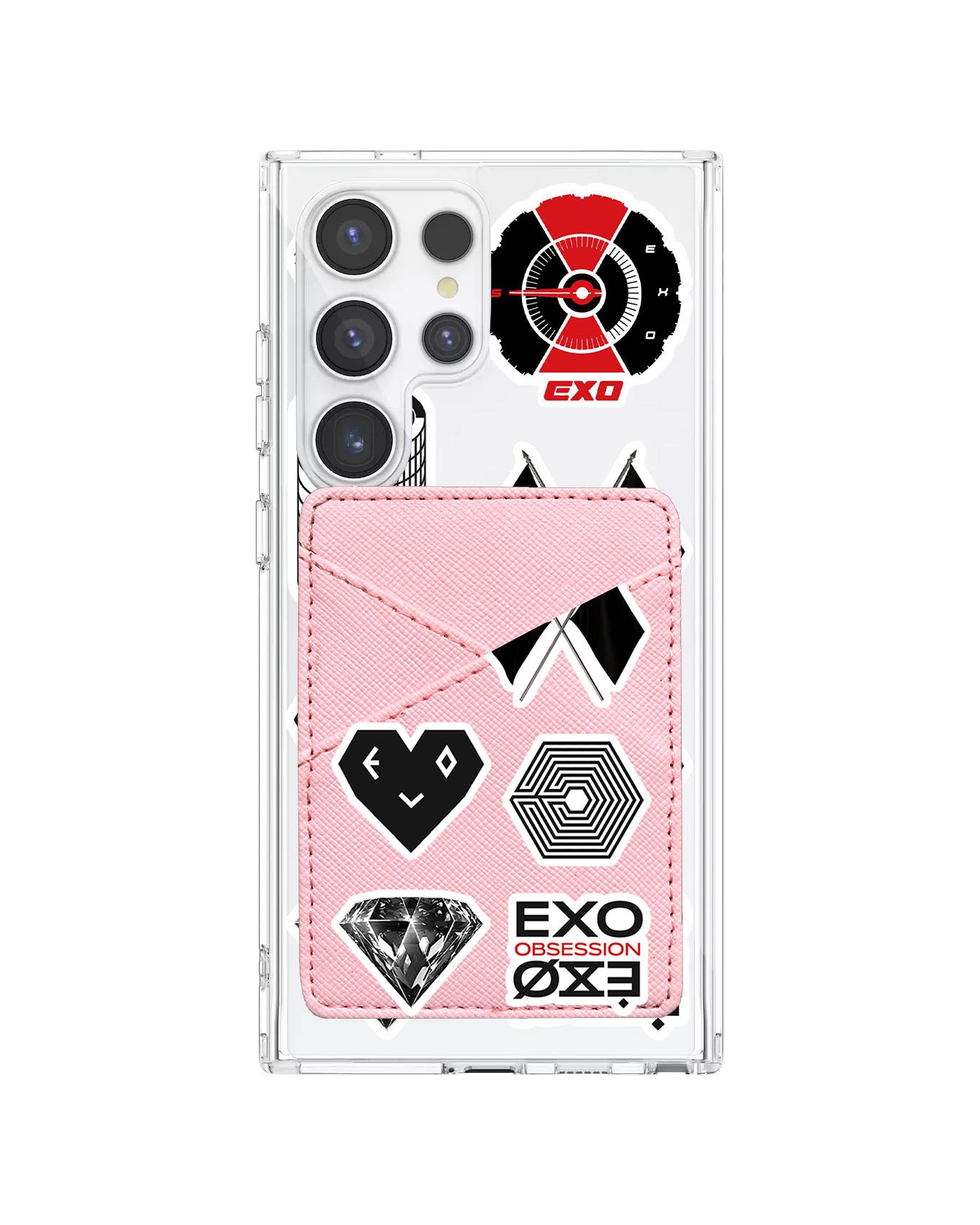 Android Phone Wallet Case - EXO Monogram
