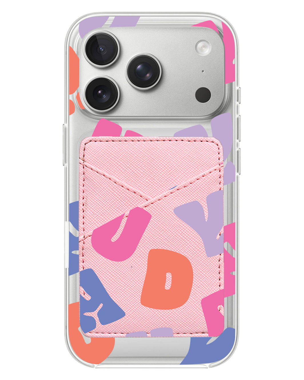 iPhone Phone Wallet Case - Chubby Monogram