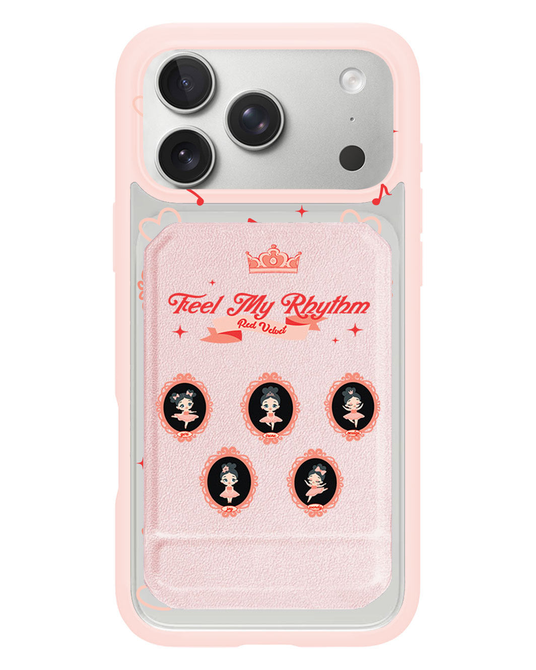 iPhone Magnetic Multifold Wallet - Red Velvet Feel My Rhythm