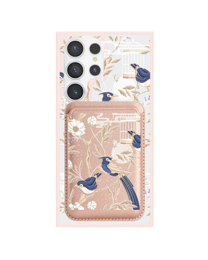 Android Magnetic Wallet Case - Lovebird 1.0