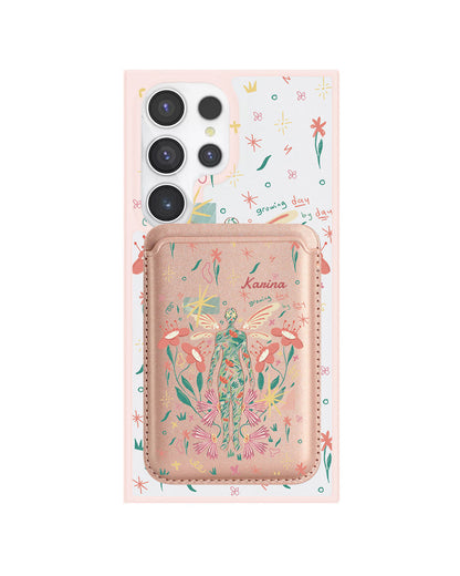 Android Magnetic Wallet Case - Growing Day by Day