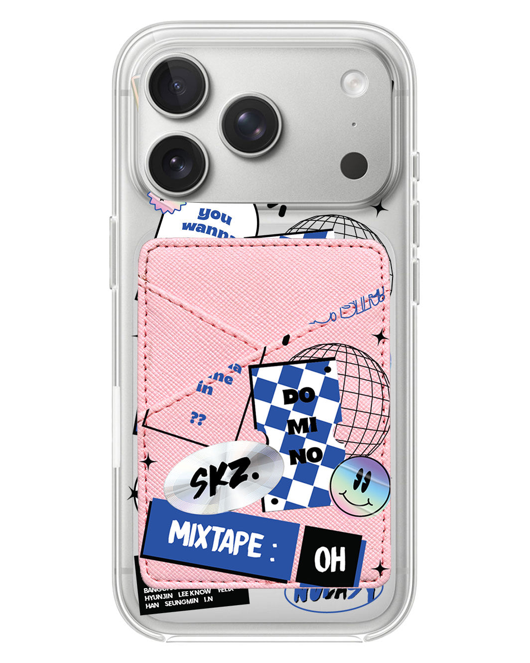 iPhone Phone Wallet Case - SKZ Sticker Pack
