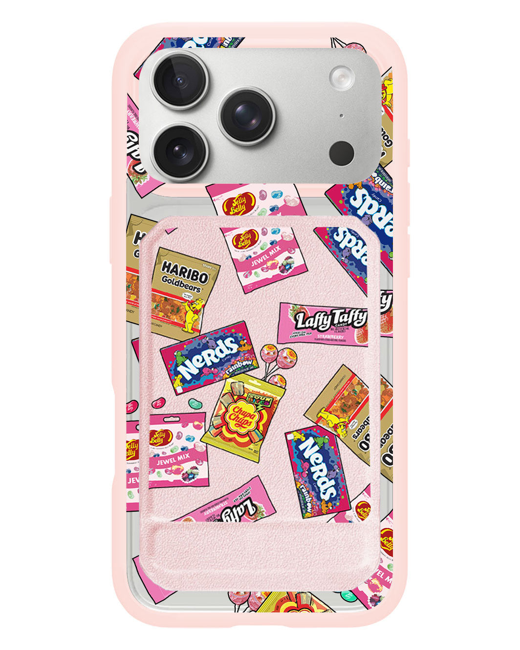 iPhone Magnetic Multifold Wallet - Sweets And Gummies